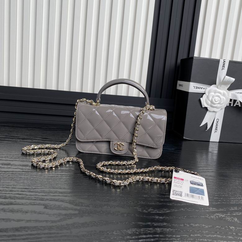 Chanel Inspired Handbags, AA+ Quality 100% Genuine Leather Classic Flap Medium Quilted Lambskin Black Gold, 18X 1 1X 5cm BL 4 Colour for chanel hand bag