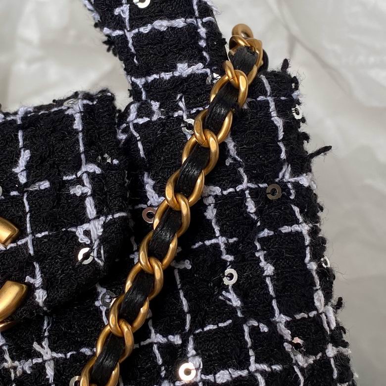 Chanel Inspired Handbags, AA+ Quality 100% Genuine Leather Classic Flap Medium Quilted Lambskin Black Gold, 12cm BL 1 Colour for chanel hand bag
