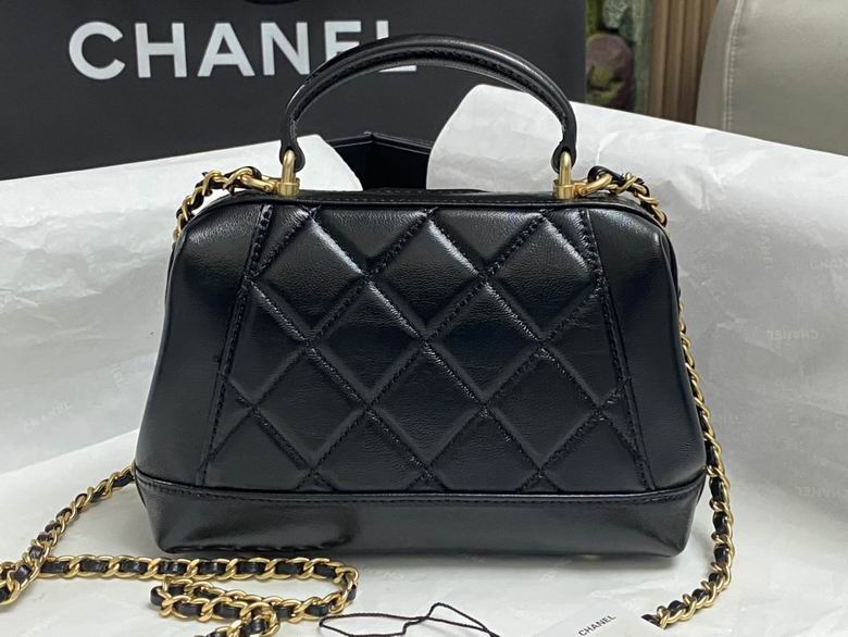 Chanel Inspired Handbags, AA+ Quality 100% Genuine Leather Classic Flap Medium Quilted Lambskin Black Gold, 18X 1 1X 5cm BL 4 Colour for chanel hand bag