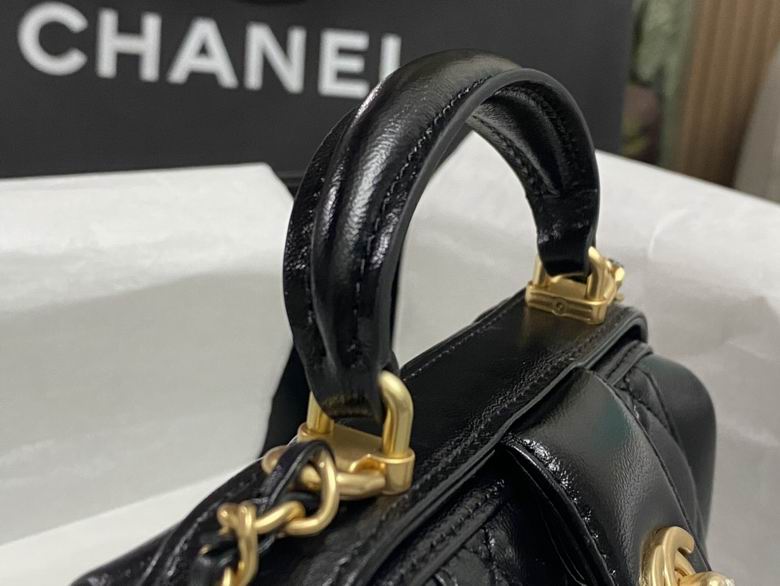 Chanel Inspired Handbags, AA+ Quality 100% Genuine Leather Classic Flap Medium Quilted Lambskin Black Gold, 18X 1 1X 5cm BL 4 Colour for chanel hand bag