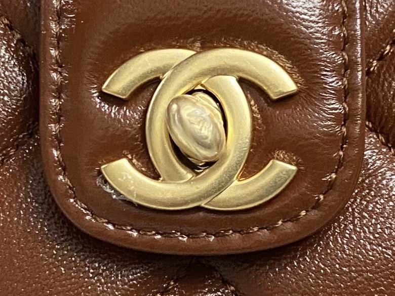 Chanel Inspired Handbags, AA+ Quality 100% Genuine Leather Classic Flap Medium Quilted Lambskin Black Gold, 18X 1 1X 5cm BL 4 Colour for chanel hand bag