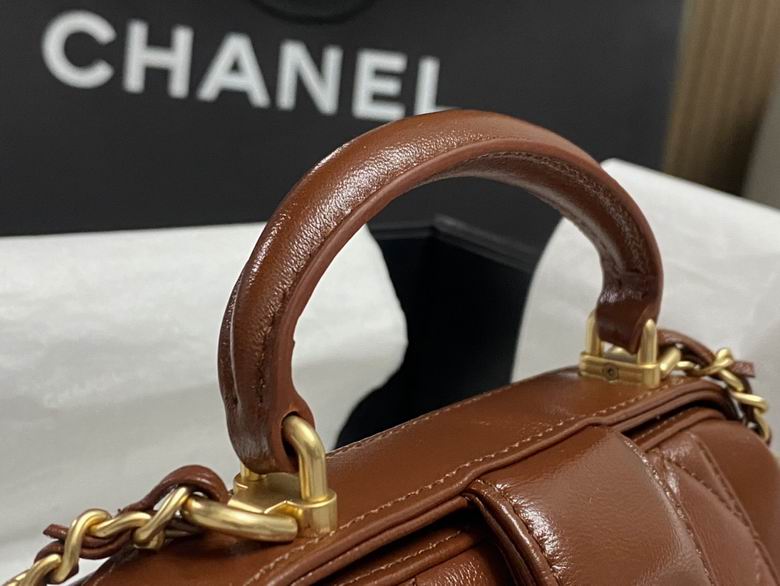 Chanel Inspired Handbags, AA+ Quality 100% Genuine Leather Classic Flap Medium Quilted Lambskin Black Gold, 18X 1 1X 5cm BL 4 Colour for chanel hand bag