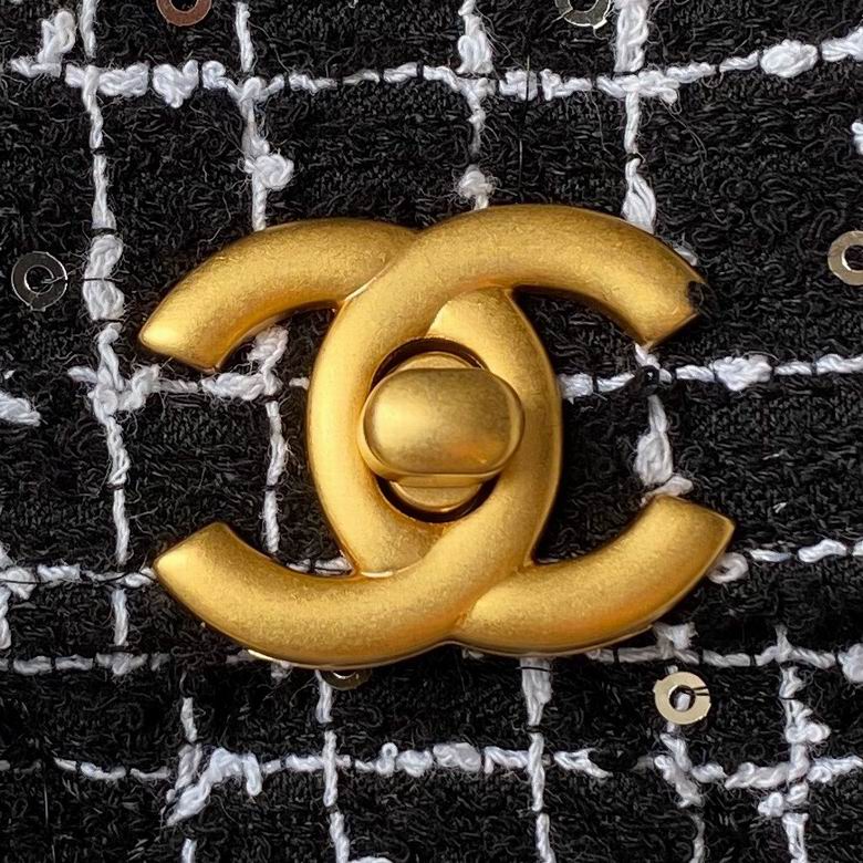 Chanel Inspired Handbags, AA+ Quality 100% Genuine Leather Classic Flap Medium Quilted Lambskin Black Gold, 19X 13X 7cm BL 1 Colour for chanel hand bag