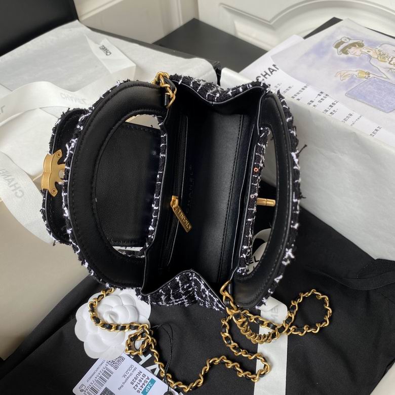 Chanel Inspired Handbags, AA+ Quality 100% Genuine Leather Classic Flap Medium Quilted Lambskin Black Gold, 19X 13X 7cm BL 1 Colour for chanel hand bag