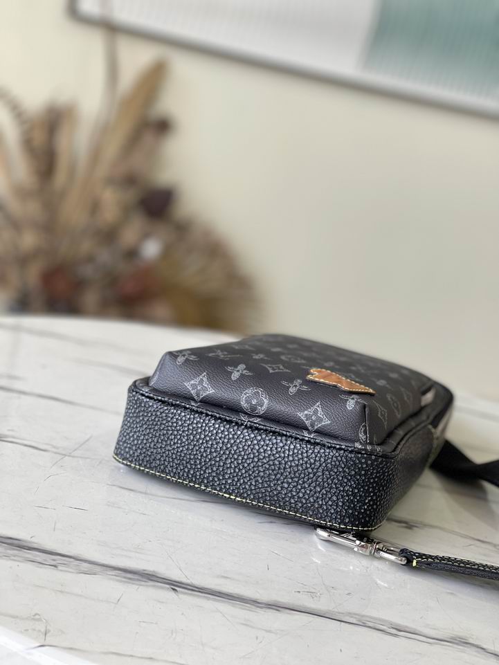 Louis vuitton Inspired Handbags, AA+ Quality 100% Genuine Leather Classic Flap Medium Quilted Lambskin Black Gold, 18X 1 1X 5cm BL 4 Colour