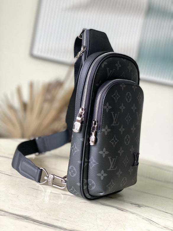 Louis vuitton Inspired Handbags, AA+ Quality 100% Genuine Leather Classic Flap Medium Quilted Lambskin Black Gold, 18X 1 1X 5cm BL 4 Colour
