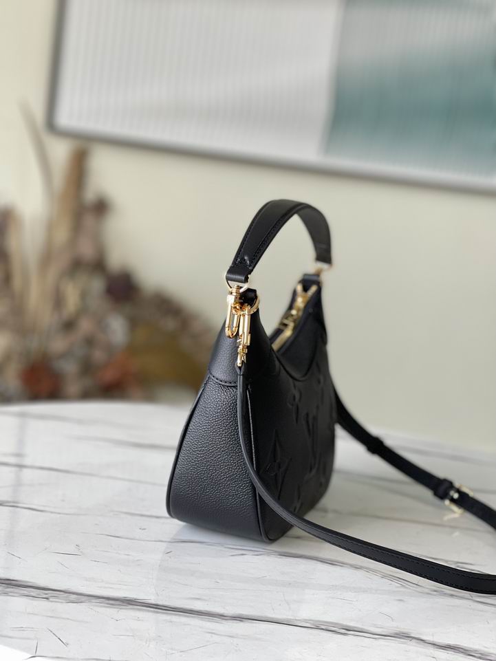 Louis vuitton Inspired Handbags, AA+ Quality 100% Genuine Leather Classic Flap Medium Quilted Lambskin Black Gold, 18X 1 1X 5cm BL 4 Colour