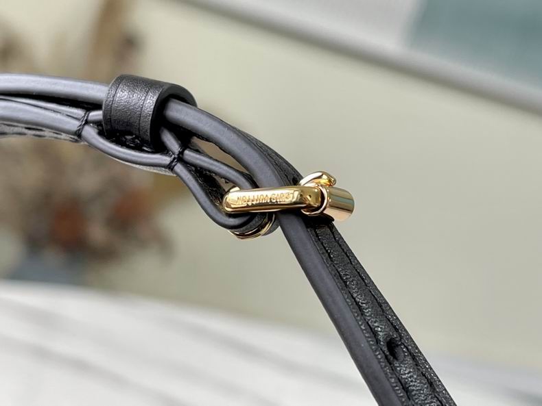 louis vuitton Inspired Handbags, AA+ Quality 100% Genuine Leather Classic Flap Medium Quilted Lambskin Black Gold, 18X 1 1X 5cm BL 4 Colour