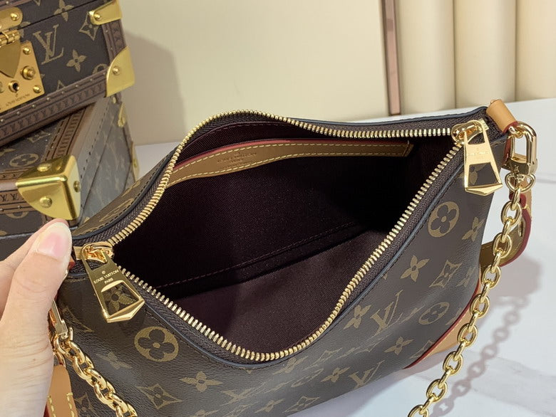Inspired Handbags, AA+ Quality 100% Genuine Leather Classic Flap Medium Quilted Lambskin Black Gold, 18X 1 1X 5cm BL 4 Colour