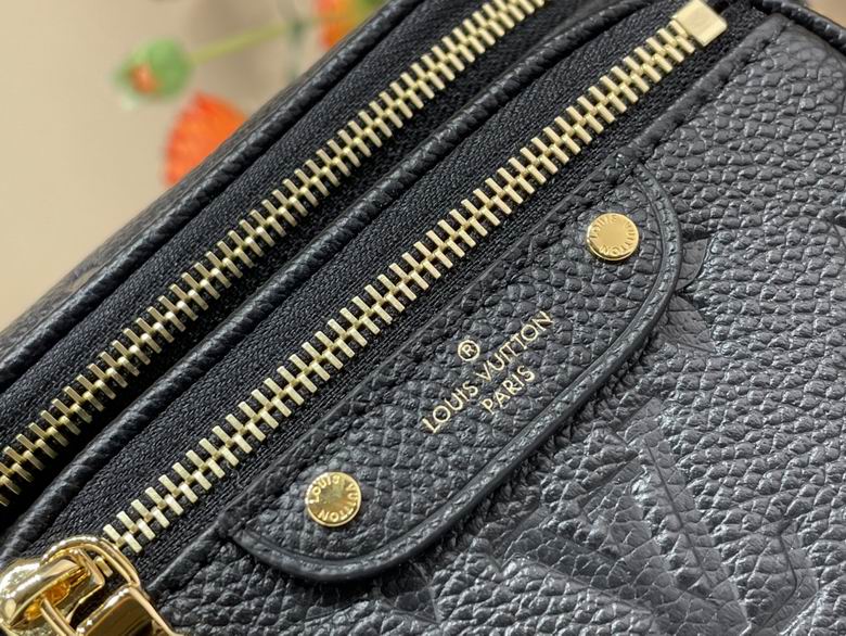 Louis vuitton Inspired Handbags, AA+ Quality 100% Genuine Leather Classic Flap Medium Quilted Lambskin Black Gold, 18X 1 1X 5cm BL 4 Colour