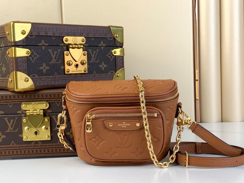 Louis vuitton Inspired Handbags, AA+ Quality 100% Genuine Leather Classic Flap Medium Quilted Lambskin Black Gold, 18X 1 1X 5cm BL 4 Colour