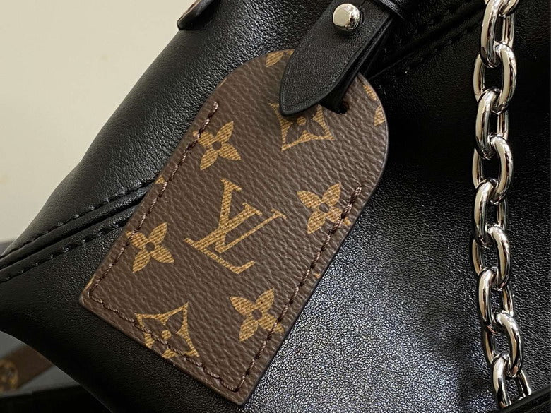 louis vuitton Inspired Handbags, AA+ Quality 100% Genuine Leather Classic Flap Medium Quilted Lambskin Black Gold, 18X 1 1X 5cm BL 4 Colour