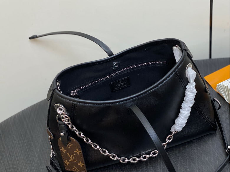 louis vuitton Inspired Handbags, AA+ Quality 100% Genuine Leather Classic Flap Medium Quilted Lambskin Black Gold, 18X 1 1X 5cm BL 4 Colour