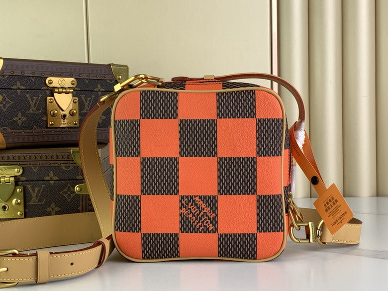 Inspired Handbags, AA+ Quality 100% Genuine Leather Classic Flap Medium Quilted Lambskin Black Gold, 18X 1 1X 5cm BL 4 Colour