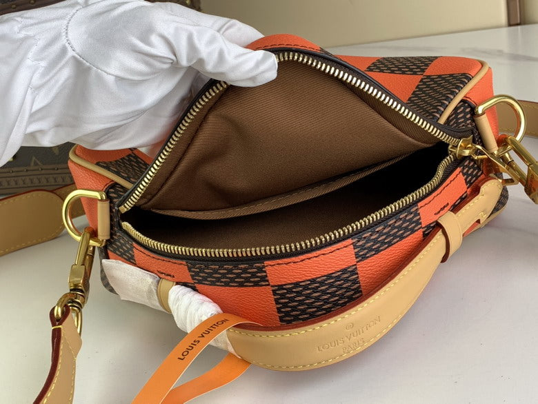 Inspired Handbags, AA+ Quality 100% Genuine Leather Classic Flap Medium Quilted Lambskin Black Gold, 18X 1 1X 5cm BL 4 Colour