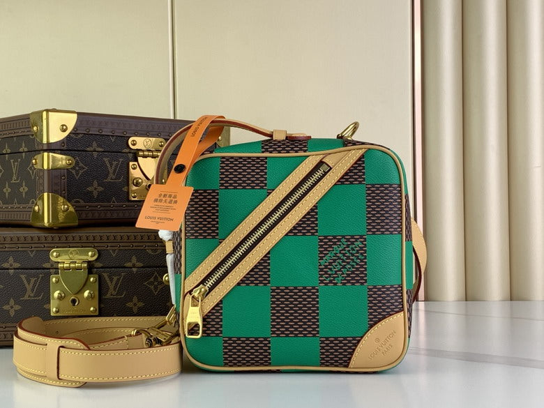 Inspired Handbags, AA+ Quality 100% Genuine Leather Classic Flap Medium Quilted Lambskin Black Gold, 18X 1 1X 5cm BL 4 Colour