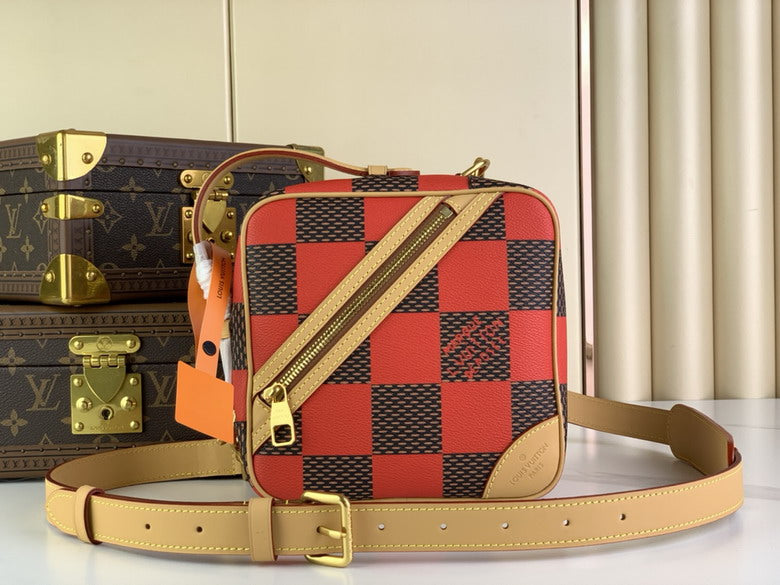 Inspired Handbags, AA+ Quality 100% Genuine Leather Classic Flap Medium Quilted Lambskin Black Gold, 18X 1 1X 5cm BL 4 Colour