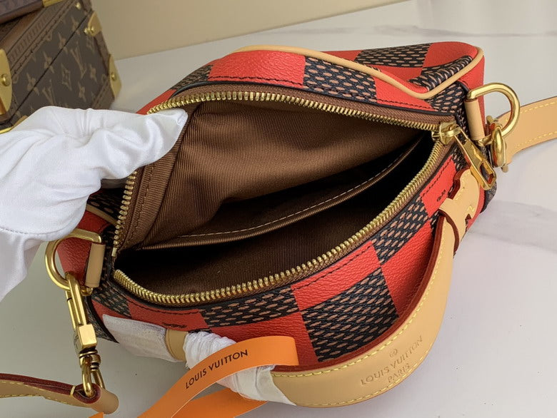 Inspired Handbags, AA+ Quality 100% Genuine Leather Classic Flap Medium Quilted Lambskin Black Gold, 18X 1 1X 5cm BL 4 Colour