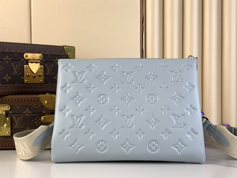 Inspired Handbags, AA+ Quality 100% Genuine Leather Classic Flap Medium Quilted Lambskin Black Gold, 18X 1 1X 5cm BL 4 Colour