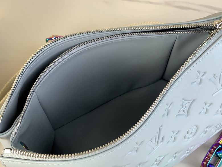 Inspired Handbags, AA+ Quality 100% Genuine Leather Classic Flap Medium Quilted Lambskin Black Gold, 18X 1 1X 5cm BL 4 Colour
