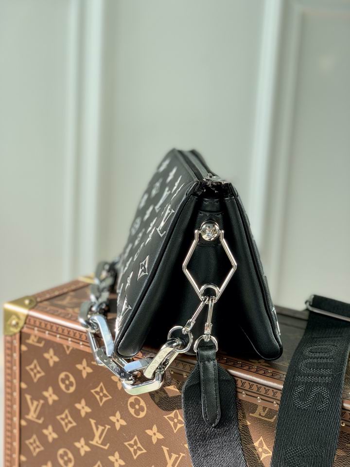 Inspired Handbags, AA+ Quality 100% Genuine Leather Classic Flap Medium Quilted Lambskin Black Gold, 18X 1 1X 5cm BL 4 Colour