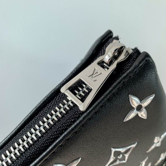 Inspired Handbags, AA+ Quality 100% Genuine Leather Classic Flap Medium Quilted Lambskin Black Gold, 18X 1 1X 5cm BL 4 Colour
