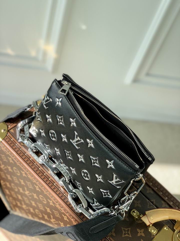Inspired Handbags, AA+ Quality 100% Genuine Leather Classic Flap Medium Quilted Lambskin Black Gold, 18X 1 1X 5cm BL 4 Colour