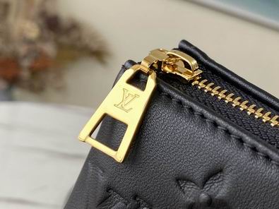 Inspired Handbags, AA+ Quality 100% Genuine Leather Classic Flap Medium Quilted Lambskin Black Gold, 18X 1 1X 5cm BL 4 Colour