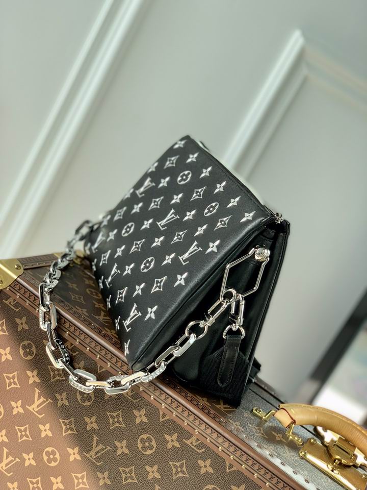 Inspired Handbags, AA+ Quality 100% Genuine Leather Classic Flap Medium Quilted Lambskin Black Gold, 18X 1 1X 5cm BL 4 Colour