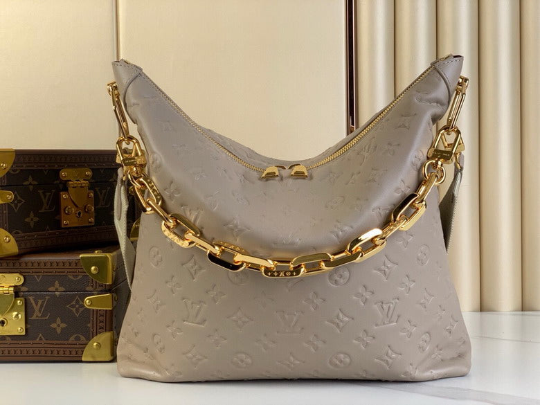 Inspired Handbags, AA+ Quality 100% Genuine Leather Classic Flap Medium Quilted Lambskin Black Gold, 18X 1 1X 5cm BL 4 Colour