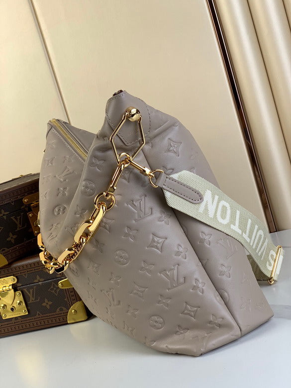 Inspired Handbags, AA+ Quality 100% Genuine Leather Classic Flap Medium Quilted Lambskin Black Gold, 18X 1 1X 5cm BL 4 Colour