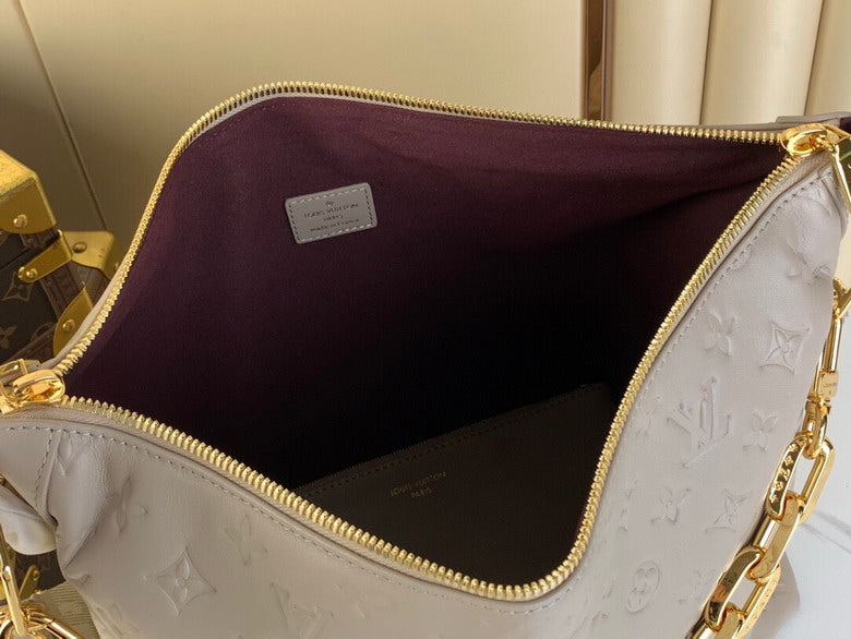 Inspired Handbags, AA+ Quality 100% Genuine Leather Classic Flap Medium Quilted Lambskin Black Gold, 18X 1 1X 5cm BL 4 Colour