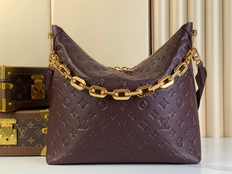 Inspired Handbags, AA+ Quality 100% Genuine Leather Classic Flap Medium Quilted Lambskin Black Gold, 18X 1 1X 5cm BL 4 Colour