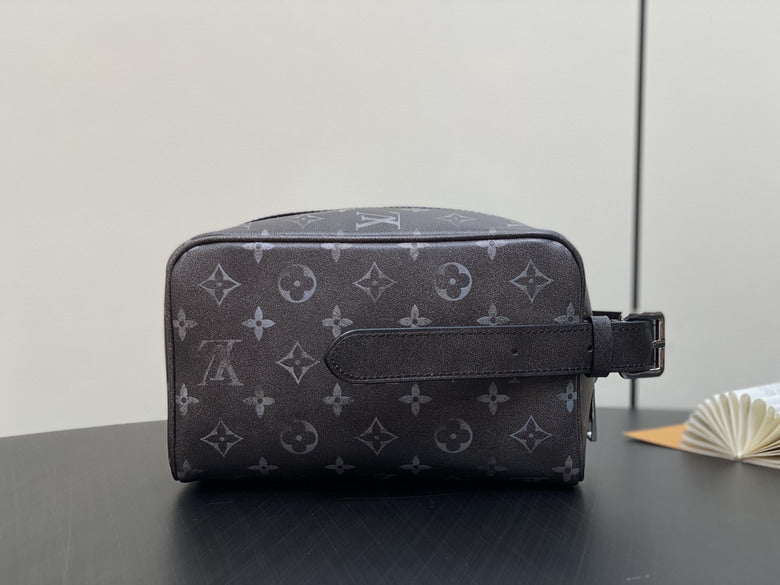 Inspired Handbags, AA+ Quality 100% Genuine Leather Classic Flap Medium Quilted Lambskin Black Gold, 18X 1 1X 5cm BL 4 Colour