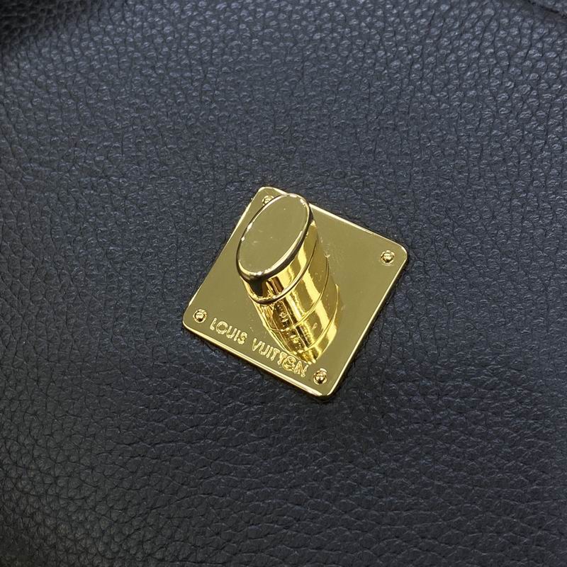 Inspired Handbags, AA+ Quality 100% Genuine Leather Classic Flap Medium Quilted Lambskin Black Gold, 18X 1 1X 5cm BL 4 Colour
