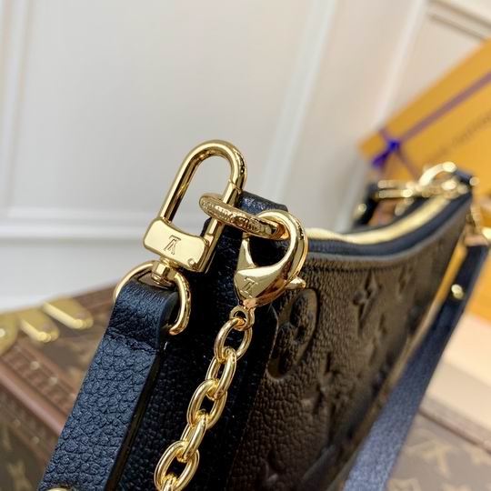 Inspired Handbags, AA+ Quality 100% Genuine Leather Classic Flap Medium Quilted Lambskin Black Gold, 18X 1 1X 5cm BL 4 Colour