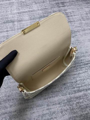 Inspired Handbags, AA+ Quality 100% Genuine Leather Classic Flap Medium Quilted Lambskin Black Gold, 18X 1 1X 5cm BL 4 Colour