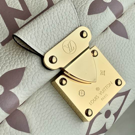 Inspired Handbags, AA+ Quality 100% Genuine Leather Classic Flap Medium Quilted Lambskin Black Gold, 18X 1 1X 5cm BL 4 Colour