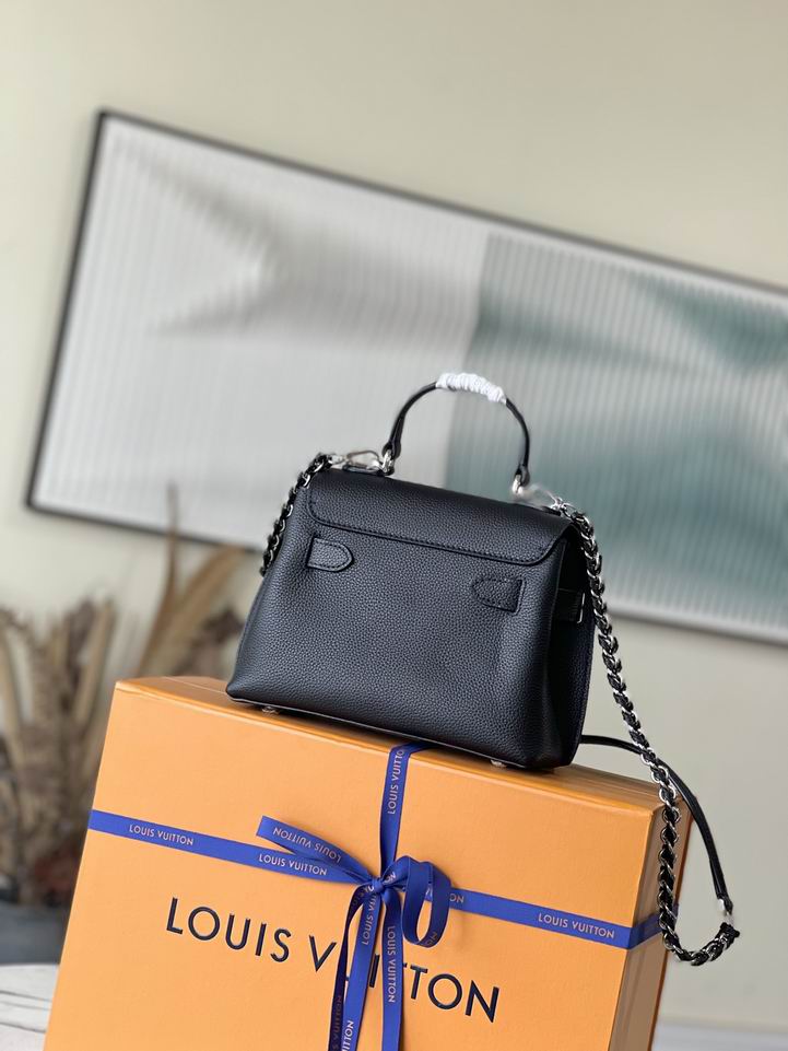 Inspired Handbags, AA+ Quality 100% Genuine Leather Classic Flap Medium Quilted Lambskin Black Gold, 18X 1 1X 5cm BL 4 Colour