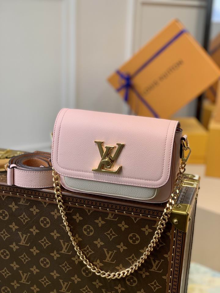 Louis Vuitton Handbags, AA+ Quality 100% Genuine Leather Classic Flap Medium Quilted Lambskin Black Gold, 18X 1 1X 5cm BL 4 Colour