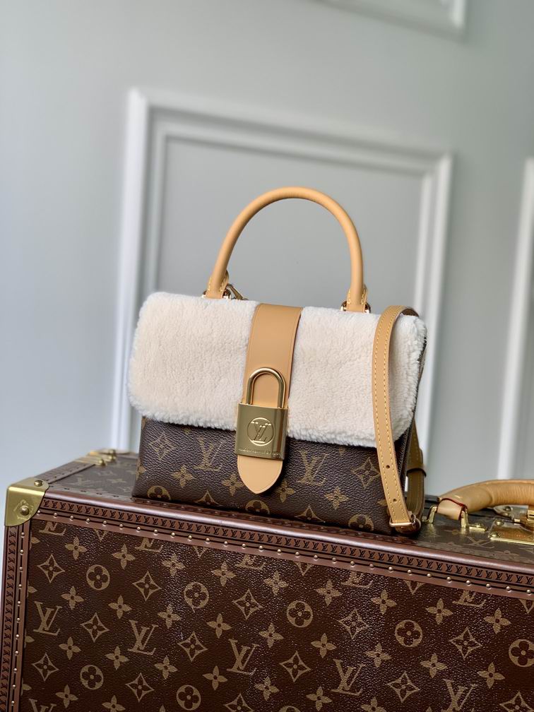 Louis Vuitton Handbags, AA+ Quality 100% Genuine Leather Classic Flap Medium Quilted Lambskin Black Gold, 18X 1 1X 5cm BL 4 Colour
