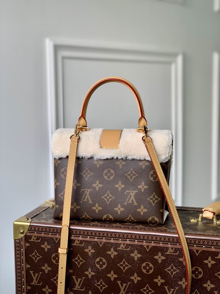 Louis Vuitton Handbags, AA+ Quality 100% Genuine Leather Classic Flap Medium Quilted Lambskin Black Gold, 18X 1 1X 5cm BL 4 Colour