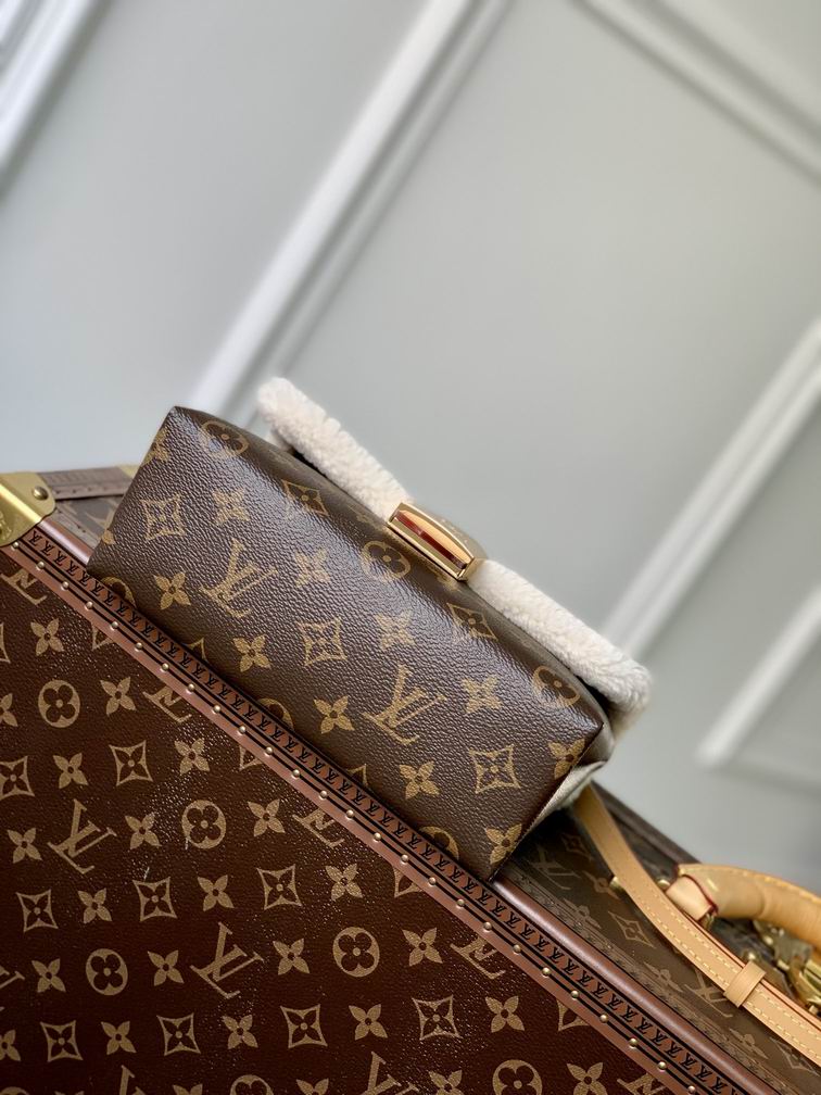 Louis Vuitton Handbags, AA+ Quality 100% Genuine Leather Classic Flap Medium Quilted Lambskin Black Gold, 18X 1 1X 5cm BL 4 Colour