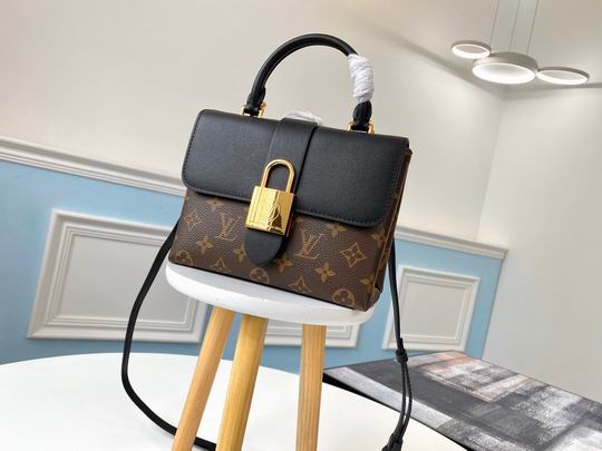 Louis Vuitton Handbags, AA+ Quality 100% Genuine Leather Classic Flap Medium Quilted Lambskin Black Gold, 18X 1 1X 5cm BL 4 Colour