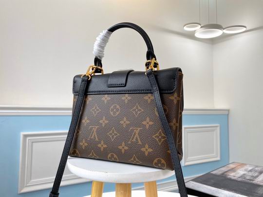 Louis Vuitton Handbags, AA+ Quality 100% Genuine Leather Classic Flap Medium Quilted Lambskin Black Gold, 18X 1 1X 5cm BL 4 Colour