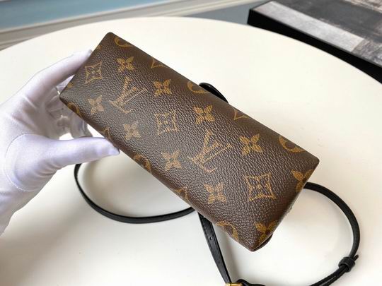 Louis Vuitton Handbags, AA+ Quality 100% Genuine Leather Classic Flap Medium Quilted Lambskin Black Gold, 18X 1 1X 5cm BL 4 Colour