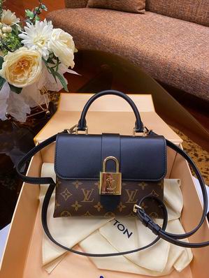 Louis Vuitton Handbags, AA+ Quality 100% Genuine Leather Classic Flap Medium Quilted Lambskin Black Gold, 18X 1 1X 5cm BL 4 Colour