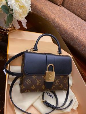 Louis Vuitton Handbags, AA+ Quality 100% Genuine Leather Classic Flap Medium Quilted Lambskin Black Gold, 18X 1 1X 5cm BL 4 Colour