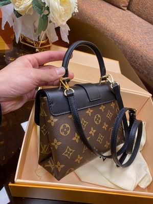 Louis Vuitton Handbags, AA+ Quality 100% Genuine Leather Classic Flap Medium Quilted Lambskin Black Gold, 18X 1 1X 5cm BL 4 Colour