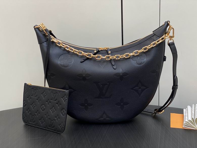 Inspired Handbags, AA+ Quality 100% Genuine Leather Classic Flap Medium Quilted Lambskin Black Gold, 18X 1 1X 5cm BL 4 Colour
